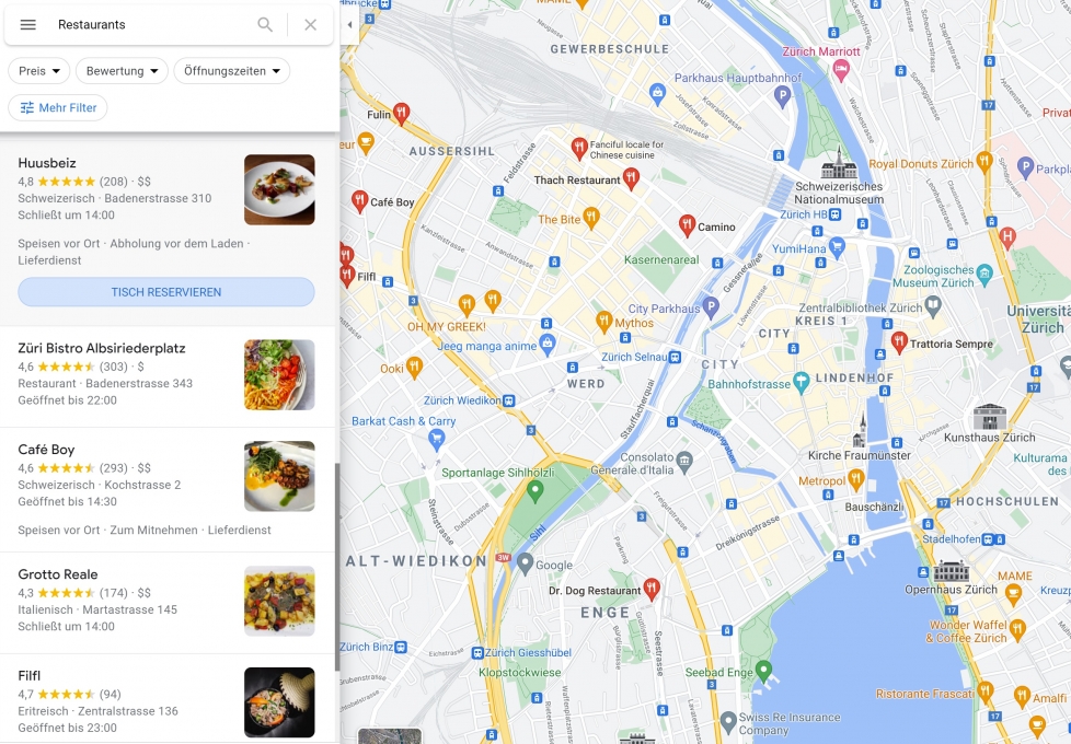 google maps lunchgate